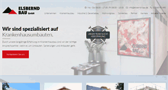 Desktop Screenshot of elsbernd-bau.de