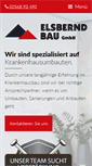 Mobile Screenshot of elsbernd-bau.de